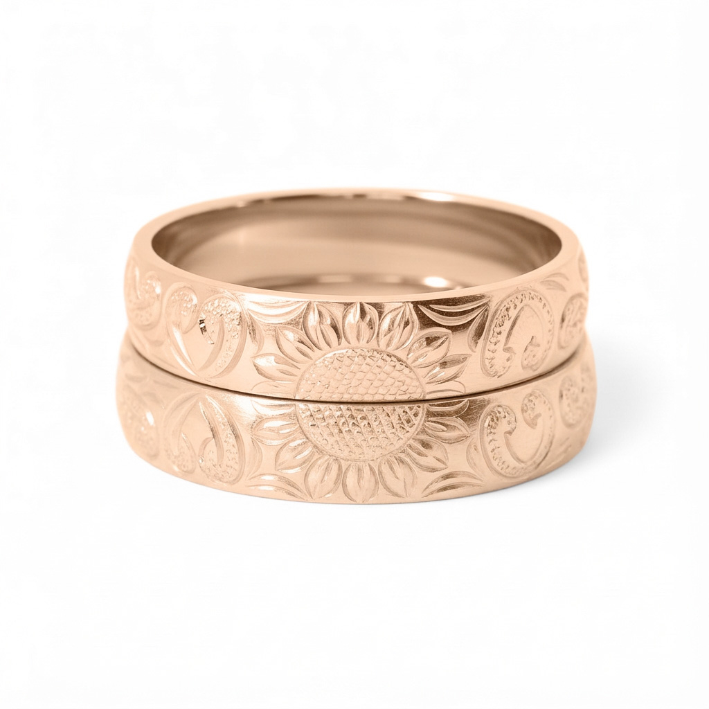 〔K18PG〕マナオラナ４リング