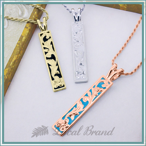 ハワイアンジュエリー 14K ゴールド モアナニ ペンダント